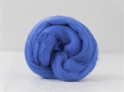 Merino/silke kæmmet karteflor Dream blå lilla